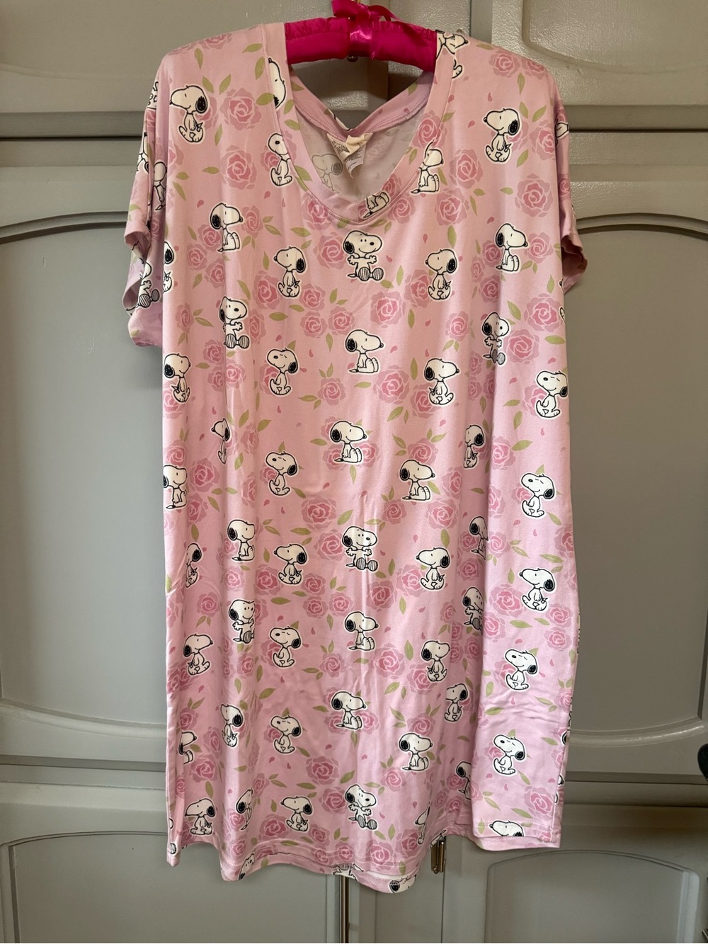 Munki munki Womens Snoopy Nightgown Xl